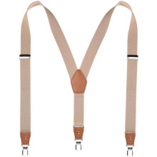 Men's Adjustable Suspenders Y-Back 1.4 Inches Wide