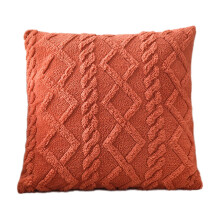Geometric Plush Throw Pillow 16x16 Inch