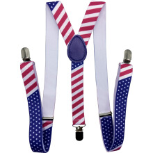 Suspenders for Women and Men Elastic Adjustable Y-Back