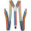 Suspenders Unisex Elastic Adjustable Y-Back 1