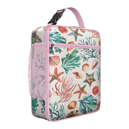Thermal Lunch Tote Starfish Design 1 Pack
