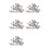 500x for T4 T5 Transporter Eurovan Dark Grey Trim Panel Lining Clips 1
