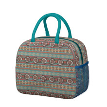 Vintage Floral Insulated Lunch Tote for Women 1 Pack