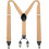Wide Suspender with 4 Strong Clips Adjustable Braces 1