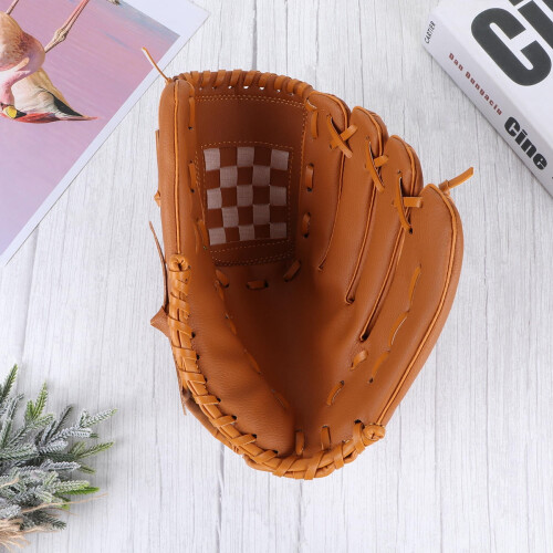 Softball Baseball Glove Left Hand 10.5 Inch Yellow 2