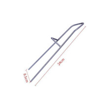 Metal Fishing Rod Stand Dual Use Easy Ground Hand Support Perfect Fishing Angler