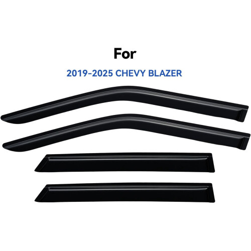 Window Visors for 2019–2025 Chevy Blazer, Out-Channel 1