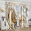 Marble Curtains Abstract Gold Fluid Art Thermal Insulated 4