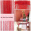 LELINTA Tassel Bead Curtain Panel 2m x 1m Silver Wire 17 2