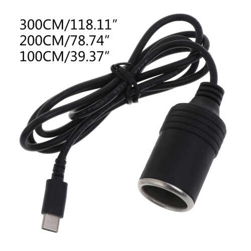 USB-C to Car Cigarette Lighter Adapter 1 Pack 2