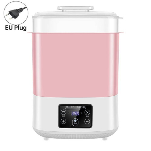 (Pink)Baby Bottle Disinfection Device With Constant Temperature Quick Sterilization
