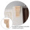 Wood Corbels Khaki Finish Decorative 2-Pack 8