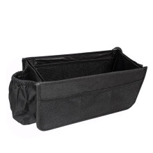 Walker Basket Walker Bag with Cup Holder, Foldable Walker Storage Bag Rollator Accessories Bag with Capacity