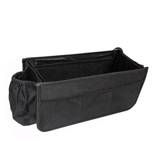 Walker Basket Walker Bag with Cup Holder, Foldable Walker Storage Bag Rollator Accessories Bag with  Capacity