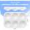 Plastic Paint Palette 6-Well Rectangular 15 Pack 5