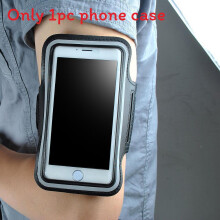 (Black 7) Running Sports Gym Joging Armband Case Cover Holder For 7plus Phone 7