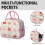 Lunch Tote Bag Leakproof Crab Design 1 Pack 6