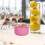 Round Pink Plastic Bowls for Soup and Rice 10 Pcs 4