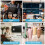Mini Tabletop Chalkboard Reusable 2 pcs 3