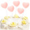 Pink Heart-Shaped Cake Insert Cupcake Decorations 25 pcs 4