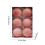Christmas Ornament Balls Orange 6 pcs 7
