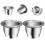 Coffee Filter Cup Stainless Steel 2 Pcs 3