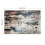Square Area Rug Retro Abstract Design Washable Non-Slip 4