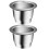 Coffee Filter Cup Stainless Steel 2 Pcs 6