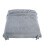 Polyester Fleece Throw Blanket 100x150cm Grey 1 Piece 2