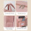 Foldable Travel Duffel Bag Pink 1 Piece 6