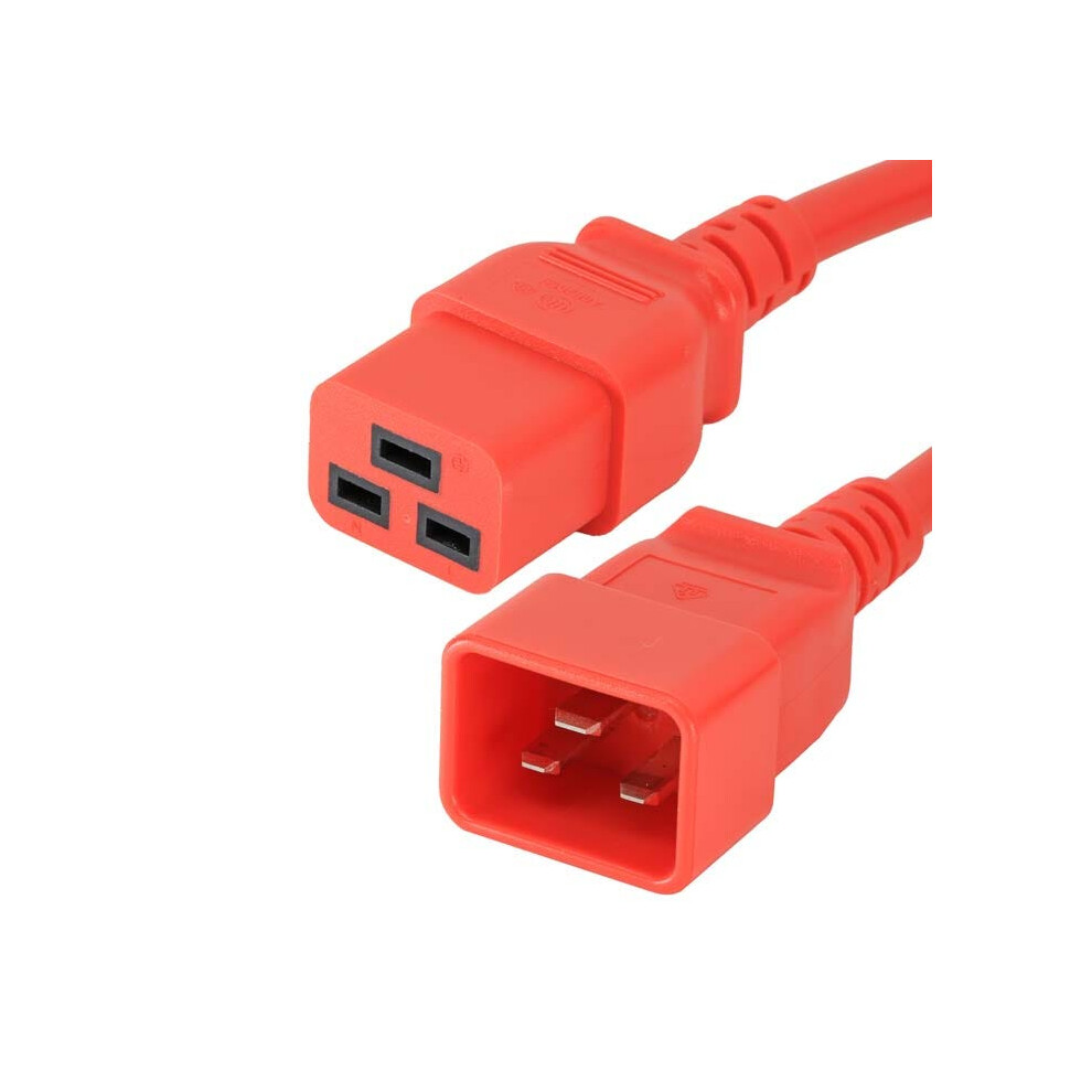 Cablenet 5M C20 - C19 Pvc 1.5Mm Power Lead Red 5056750307253