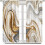 Marble Curtains Abstract Gold Fluid Art Thermal Drapes 2 8