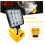 Para  18V Bateria de Íon-Lítio Sem Fio LED Luz de Trabalho 4 Polegadas Lanterna Portátil Lâmpada de Emergência Lâmpada de Acampamento 5
