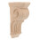 Wood Corbels Khaki Finish Decorative 2-Pack 5