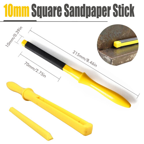 Plastic Straight Edge Sanding Sheets 4 Pieces 2