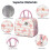 Crab Lunch Tote Bag Leakproof Zipper 1 pc 4