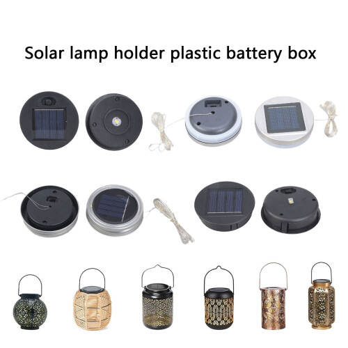 Solar Light Replacement Tops LED Bulbs 2PCS Weatherproof 1