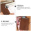 Silver Menu Board Restaurant Classic Design 2 pcs 12.4 x 2