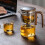 Heat Resistant Glass Teapot with Strainer 600ml 800ml 4