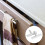 Cabinet Knob Pull Handle Silver 3 Pack 8