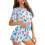 Butterfly Women's Pajama Set Soft Lightweight Short Sleeve 3