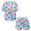 Butterfly Women's Pajama Set Soft Lightweight Short Sleeve 4