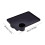 Foldable Bedside Shelf Black for Dorm Bunk Beds 3
