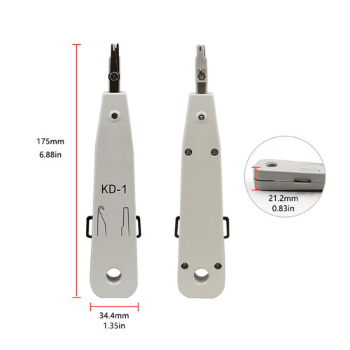 Punch Down Tool with 110 Blade for Insert and Cut 1