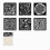 Flowers Templates Craft Stencils 6 Pcs Layering 7