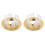 Overflow Ring Cover for Bathroom Basin 2 pcs 2