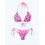 Women's leopard print bikini set with removable pads 2 piece 2