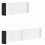 Karymi Adjustable Plastic Drawer Organizer Set 6-Piece 2