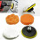 4 Inch Car Waxing Sponge Pad Set with Drill Adapter 6