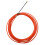 3pcs 4Mm 5 Meter Orange Guide Device Nylon Electric Cable Push Pullers Duct Snake Rodder Fish Tape Wire 2